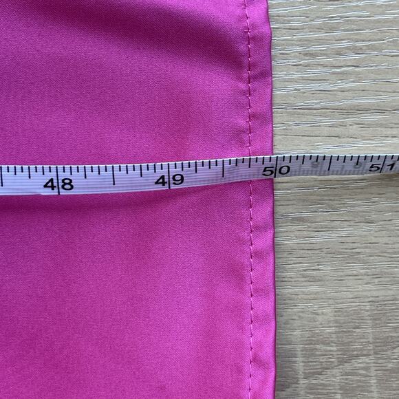 NWT WeWoreWhat x Revolve Strapless Feathered Gown Slit Womens Size 2 Hot Pink - Picture 5 of 9